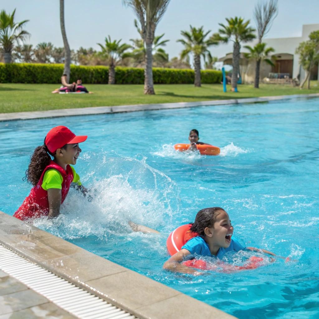 swimming-for-kids-3 السباحة للأطفال: فوائدها ونصائح للتدريب الآمن